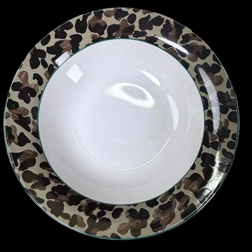 Vitromaster Jungle‎ Animal Print Cereal Bowl 7.25
